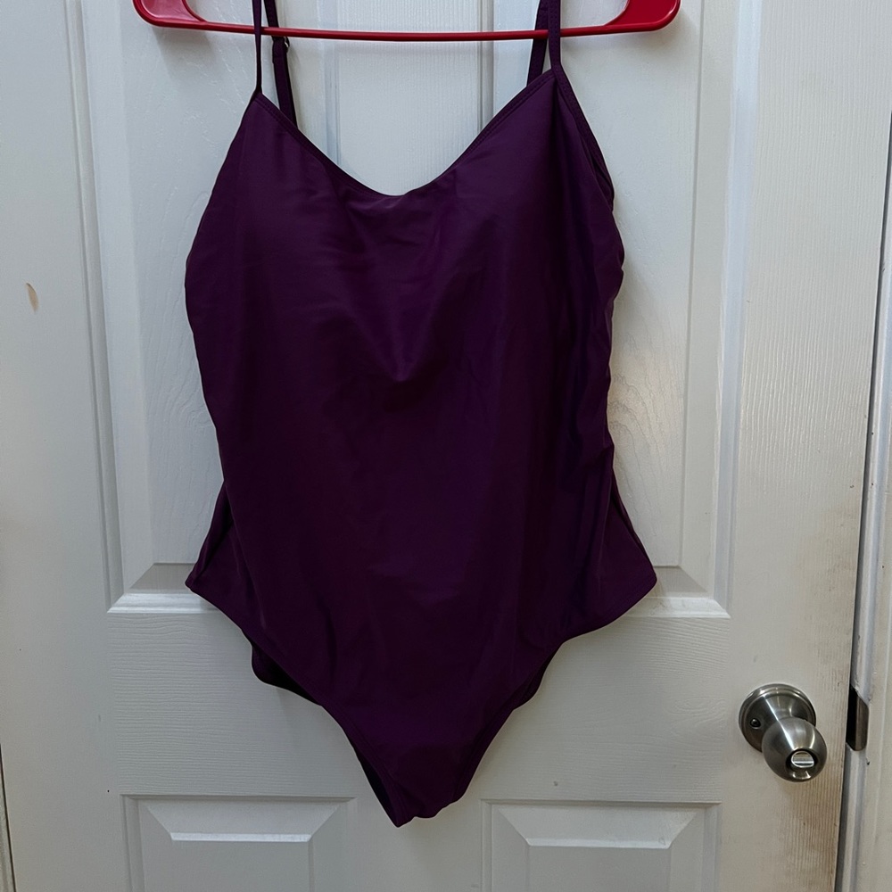 🎀3/$20~ Catalina purple one-piece bathing suit